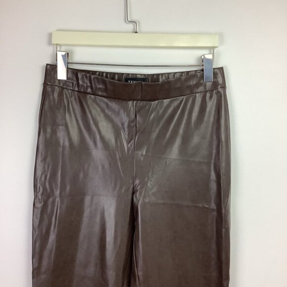 TEN by BABATON ARITZIA UPSTAGE VEGAN BROWN PANTS L - Picture 5 of 13